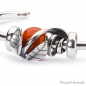 Preview: Trollbeads - Runder Karneol