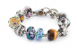 Preview: Trollbeads - Jumbo Rundes Gelbes Tigerauge