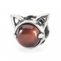 Preview: Trollbeads - Furchtlos mit Rotem Tigerauge