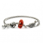 Preview: Trollbeads - Poinsettia Wish Bracelet - Limited