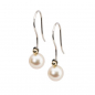 Preview: Trollbeads - White Pearl Round Drops