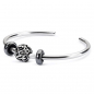 Preview: Trollbeads - Silver Spacer, oxidized