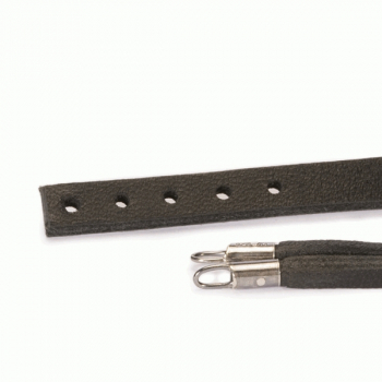 Trollbeads - Leather Bracelet, Black, without lock