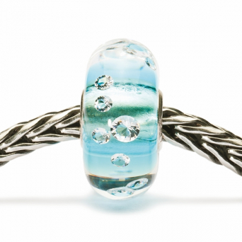 Trollbeads - The Diamond Bead Ice blue