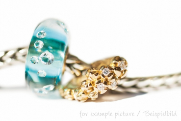 Trollbeads - The Diamond Bead Ice blue