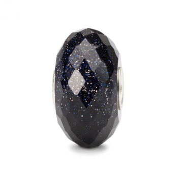 Trollbeads  - Faceted Blue Goldstone