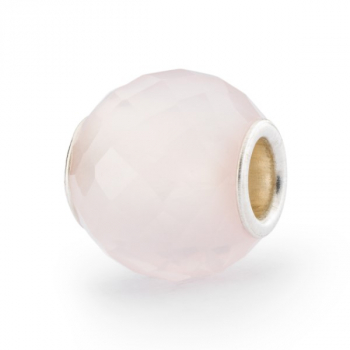 Trollbeads - Printemps 2023 - Quartz rose, rond, facetté