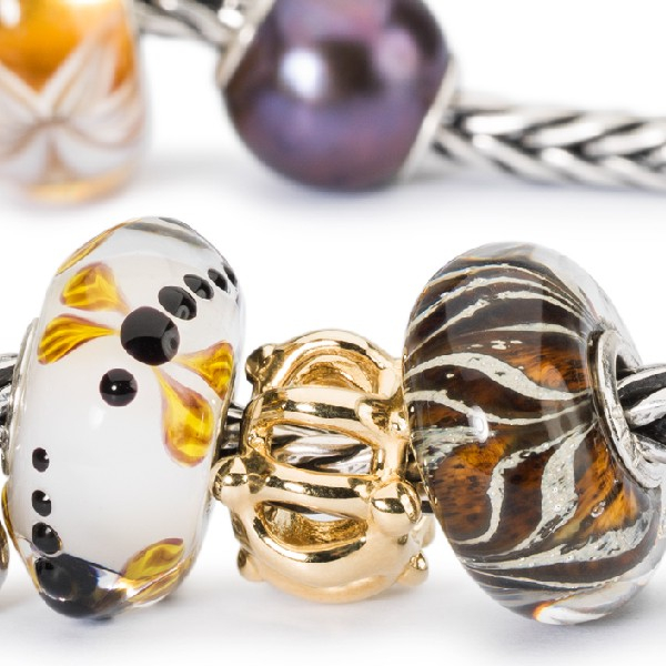 Trollbeads - Pfauen Perle