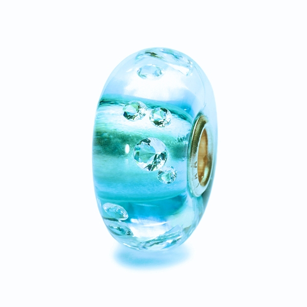 Trollbeads - The Diamond Bead Ice blue