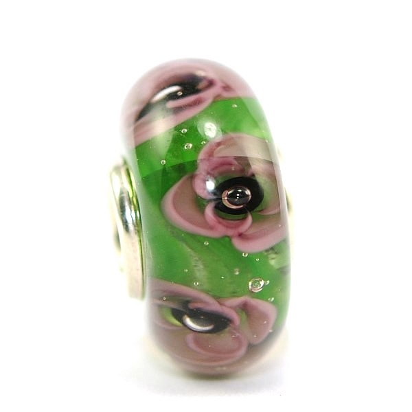 Kamane - Glass Bead - Purple Poppy