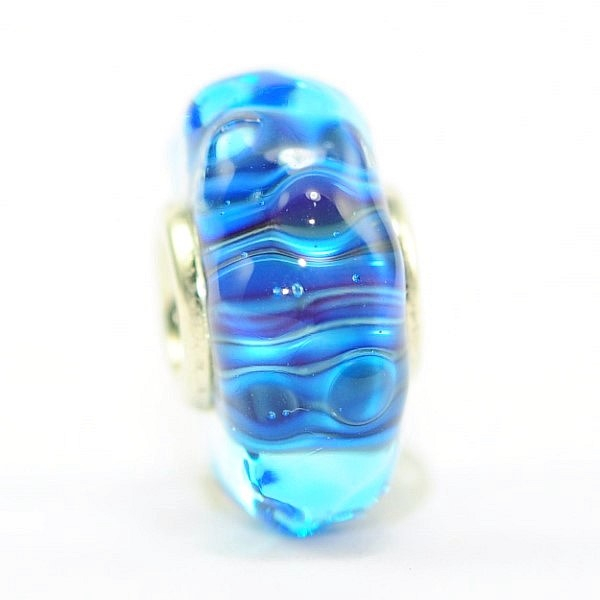 Kamane - Glass Bead - Deep Blue Water