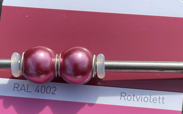 Katzenmaiers - Perle - 10 mm - rotviolett