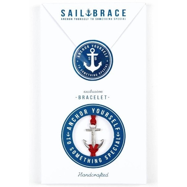 Sailbrace - Bracelet - Burgundy Red