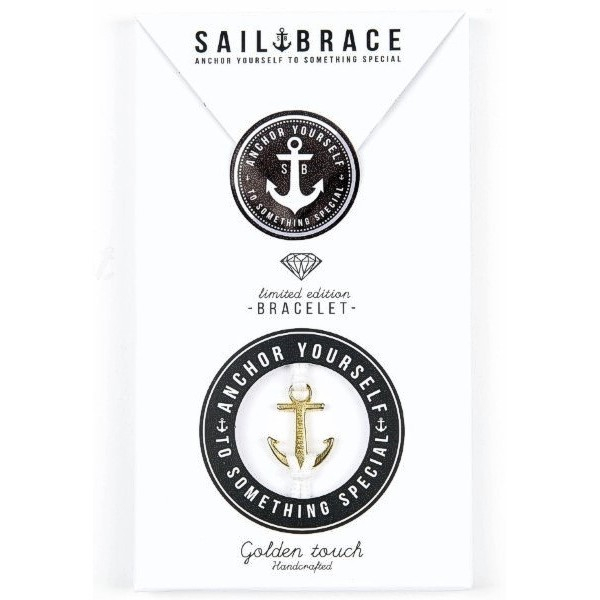 Sailbrace - Armband - Golden Touch White