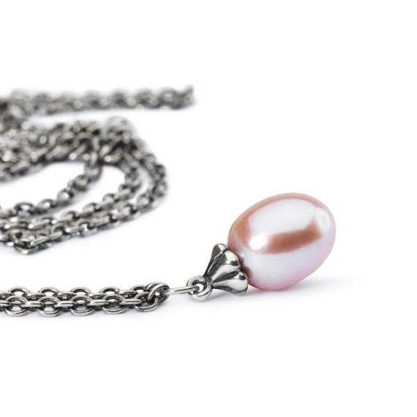 Trollbeads - Fantasy Necklace with Rosa Pearl