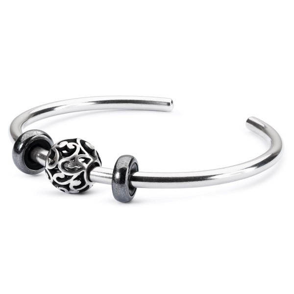 Trollbeads - Silver Spacer, oxidized